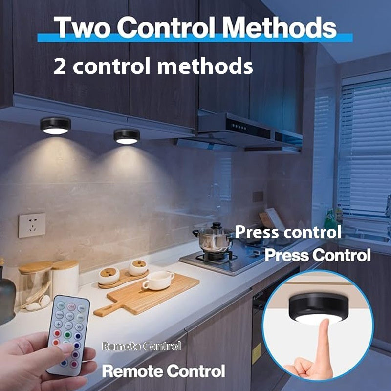 Remote Control LED Small Night Lamp Atmosphere Breathing Light Changing Night Light